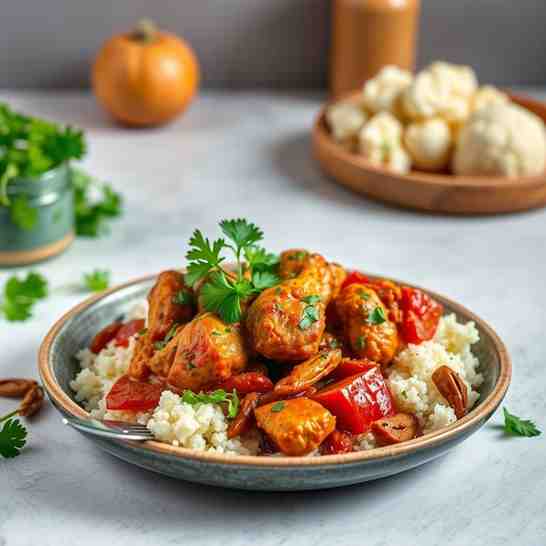 Low-Carb Muamba de Galinha - Keto Meal Prep